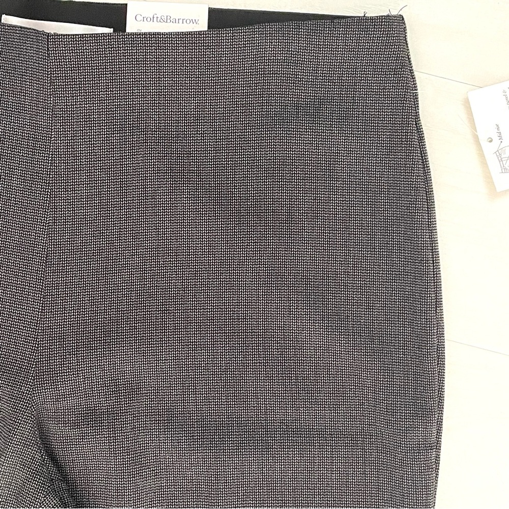 CROFT & BARROW Comfort and Style Stretch Pull-on Pants Slimming, Women’s 12 S - Picture 5 of 17